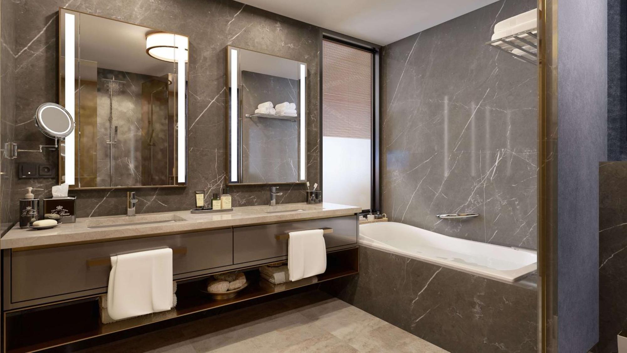 伊斯坦布尔希尔顿购物中心酒店 外观 照片 A bathroom