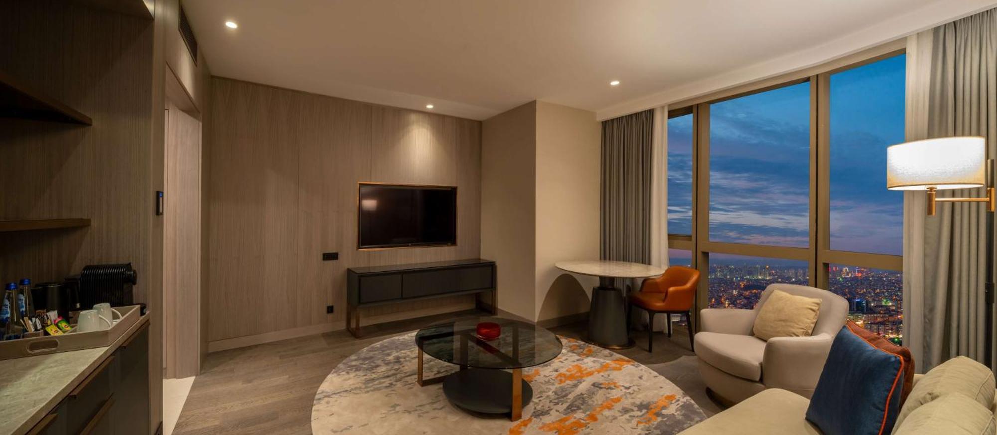伊斯坦布尔希尔顿购物中心酒店 外观 照片 A suite at the hotel